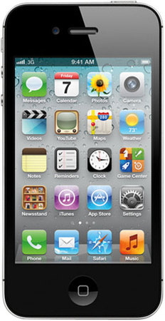 Смартфон APPLE iPhone 4S 16GB Black - Рыбинск