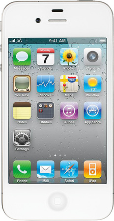 Смартфон Apple iPhone 4S 32Gb White - Рыбинск